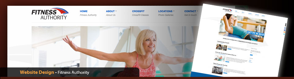Website Design - Fitness Authority